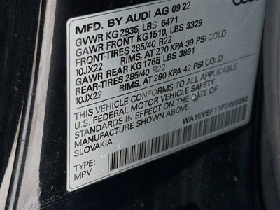 2023 Audi Q8 55 Premium Plus Quattro