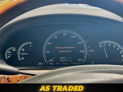 2009 Mercedes-Benz S-Class 5.5L V8