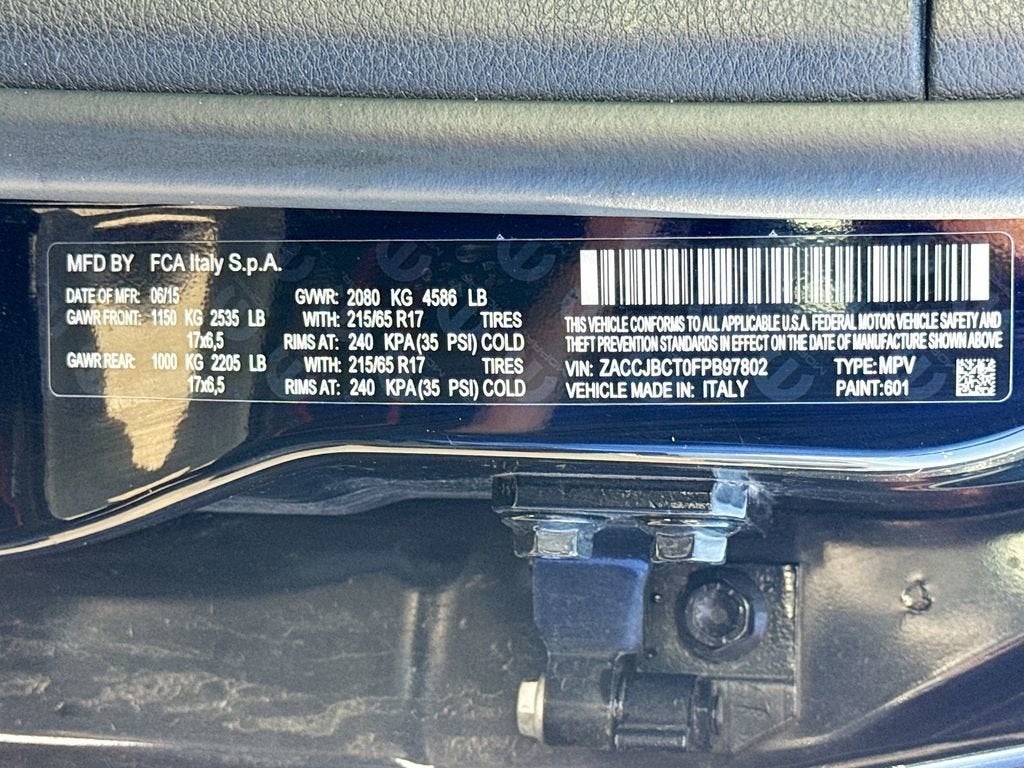 2015 Jeep Renegade Trailhawk