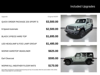 2024 Jeep Wrangler 4-Door Sport S 4x4