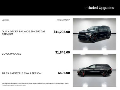 2023 Dodge Durango SRT 392 Premium AWD