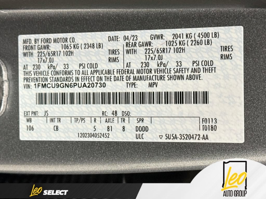 2023 Ford Escape Active
