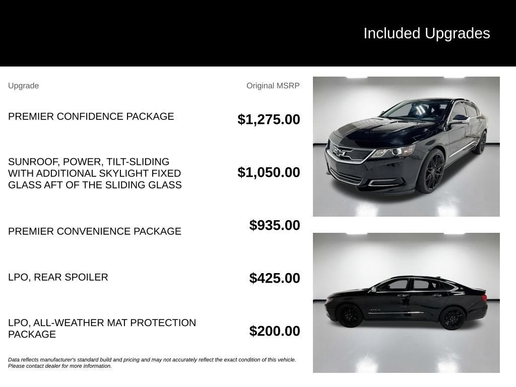2019 Chevrolet Impala Premier