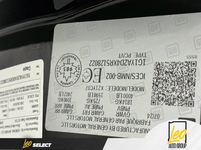 2024 Chevrolet Corvette Stingray 1LT