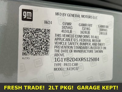 2024 Chevrolet Corvette Stingray 2LT