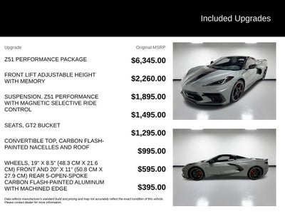 2022 Chevrolet Corvette Stingray 2LT