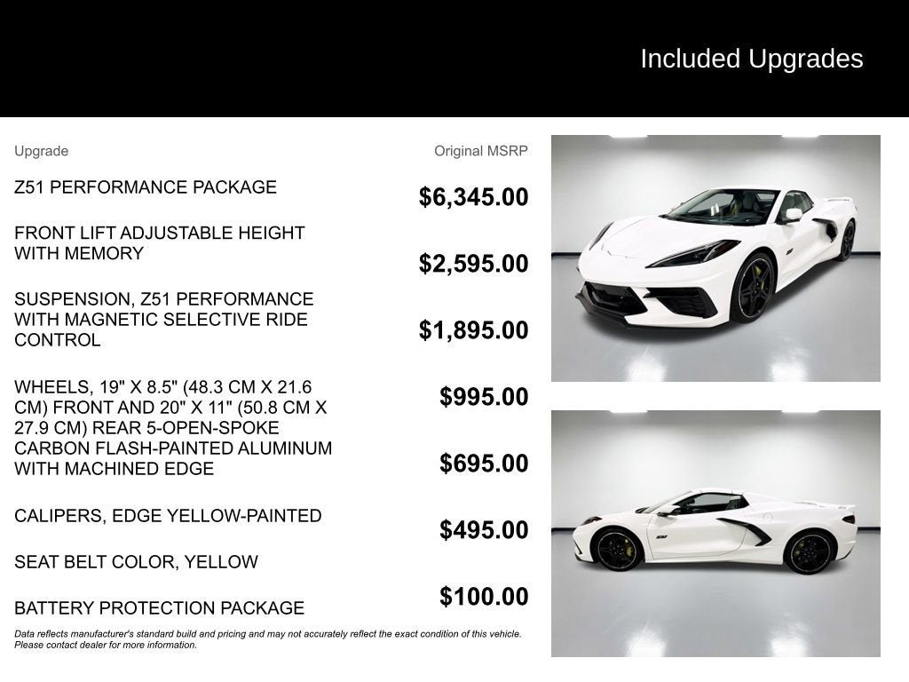 2023 Chevrolet Corvette Stingray 3LT