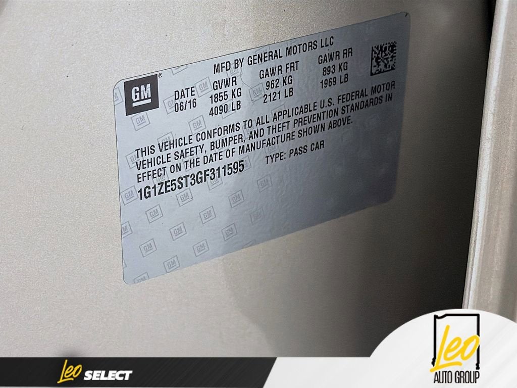 2016 Chevrolet Malibu LT