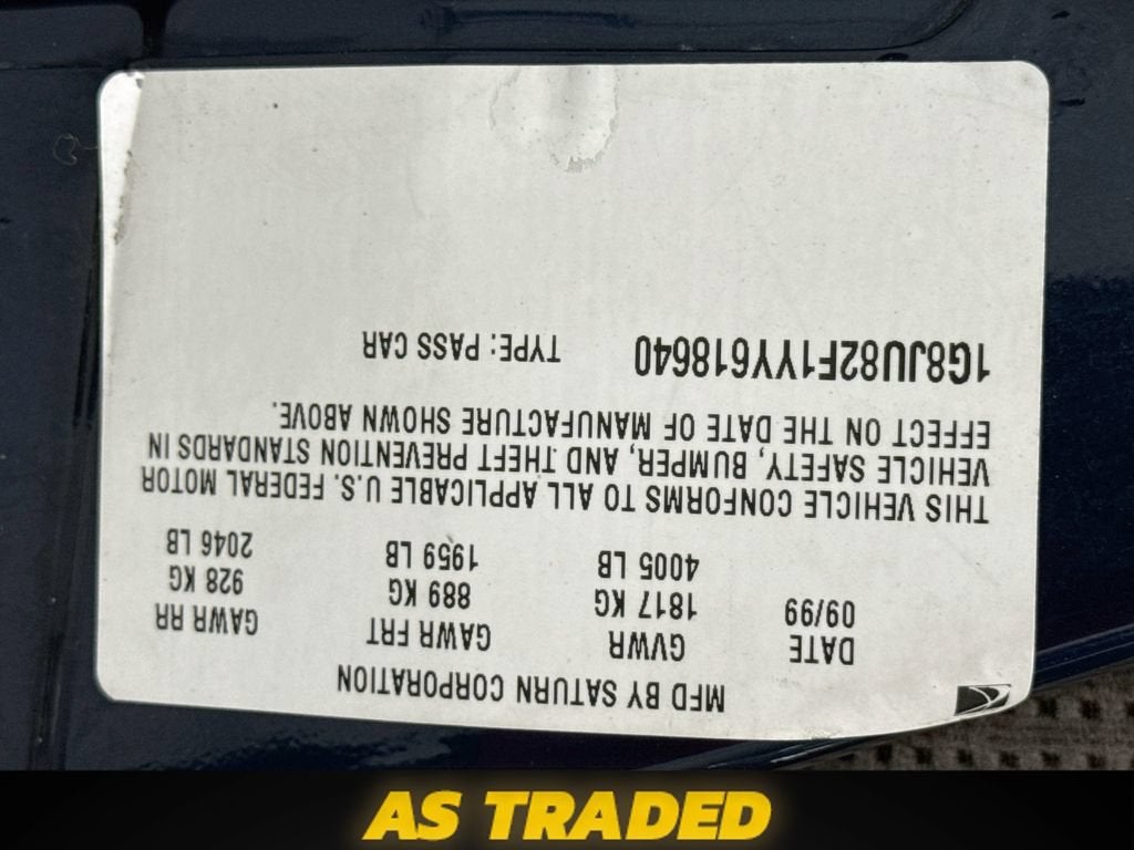 2000 Saturn L LW1 Auto