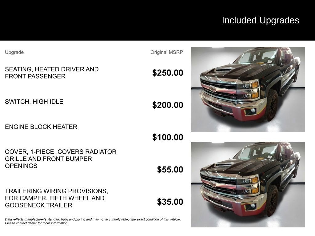 2018 Chevrolet Silverado 2500 HD LT