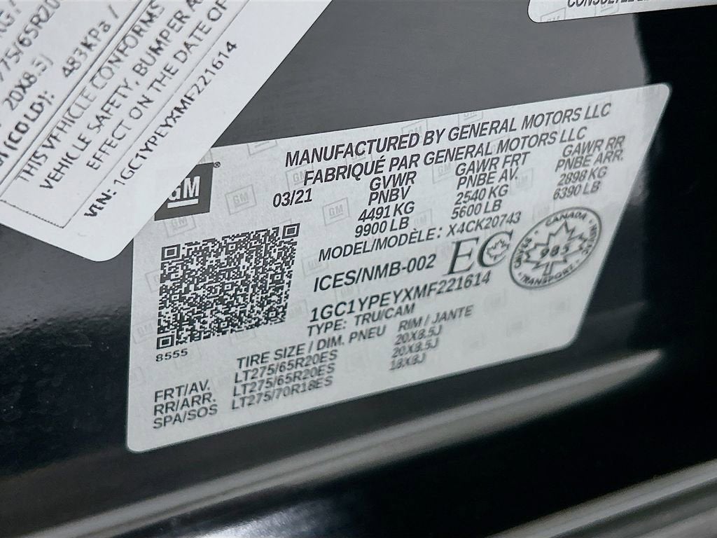 2021 Chevrolet Silverado 2500 HD LTZ