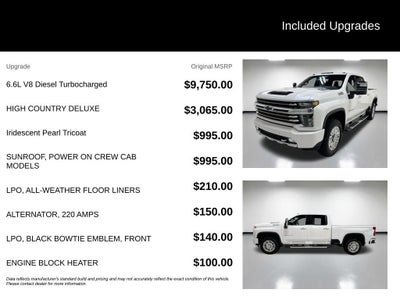 2020 Chevrolet Silverado 2500 HD High Country