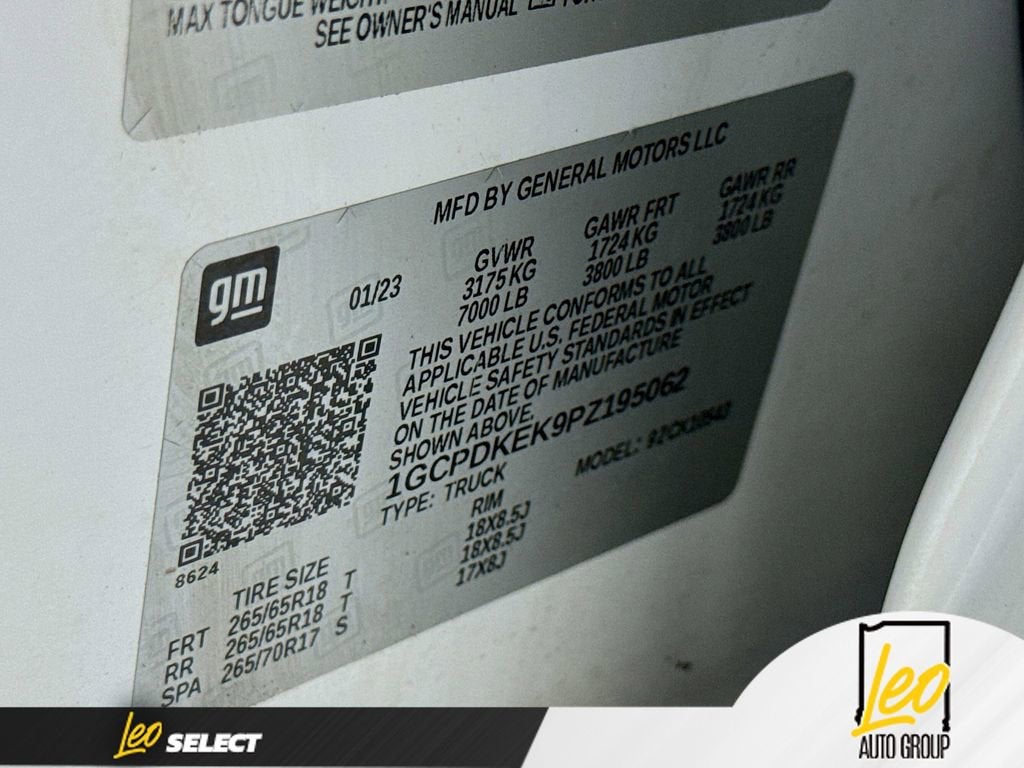 2023 Chevrolet Silverado 1500 LT (2FL)