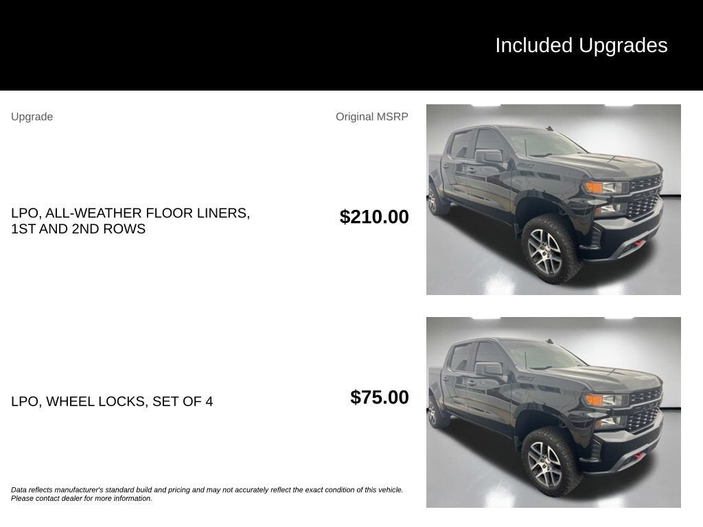 2020 Chevrolet Silverado 1500 Custom Trail Boss