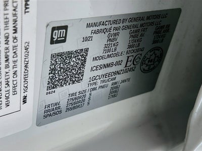 2022 Chevrolet Silverado 1500 LTD RST