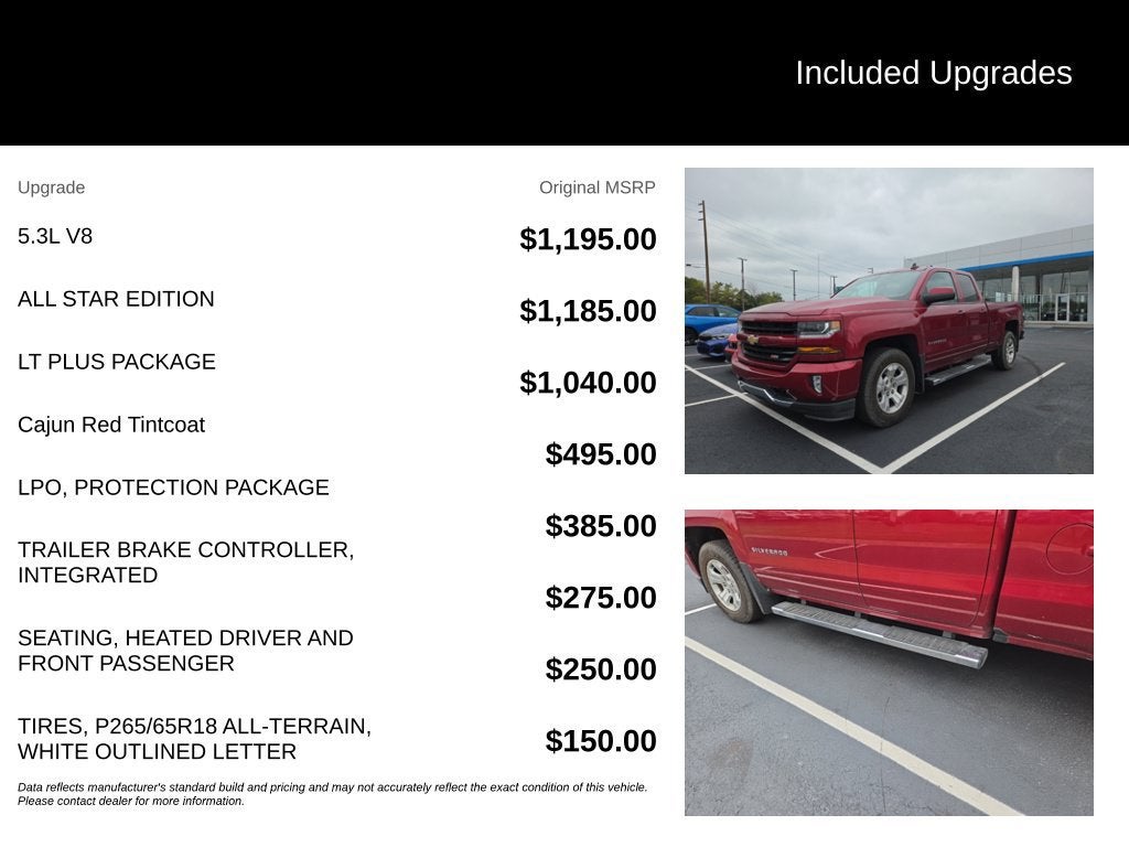 2018 Chevrolet Silverado 1500 LT