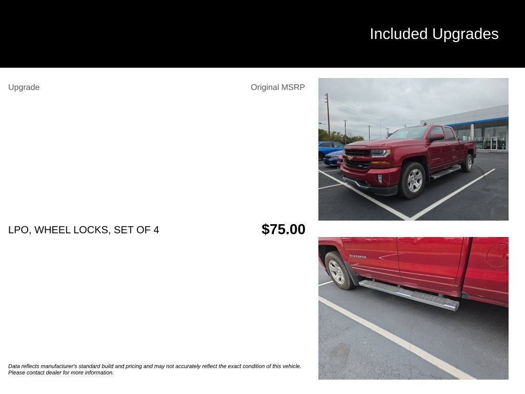 2018 Chevrolet Silverado 1500 LT