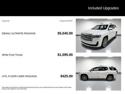2022 GMC Acadia Denali