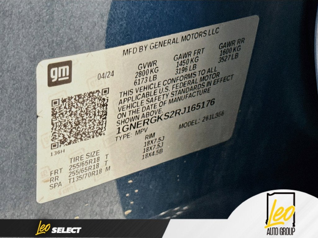 2024 Chevrolet Traverse LT