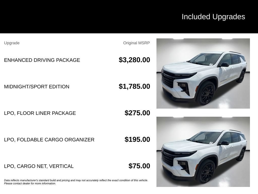 2024 Chevrolet Traverse LT