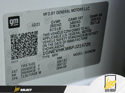2023 Chevrolet Traverse LT Leather
