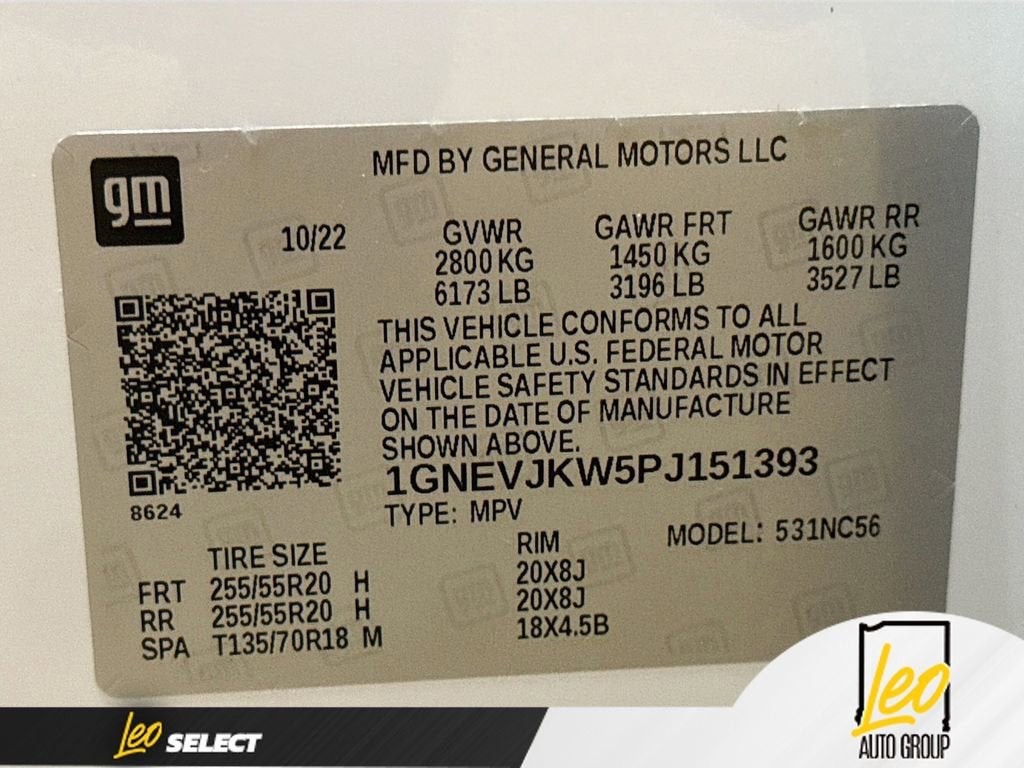 2023 Chevrolet Traverse RS