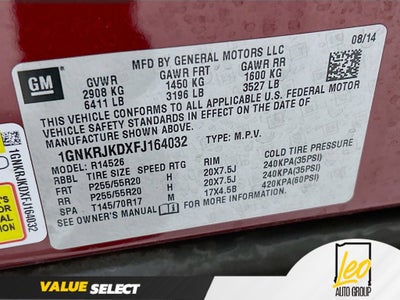 2015 Chevrolet Traverse LTZ