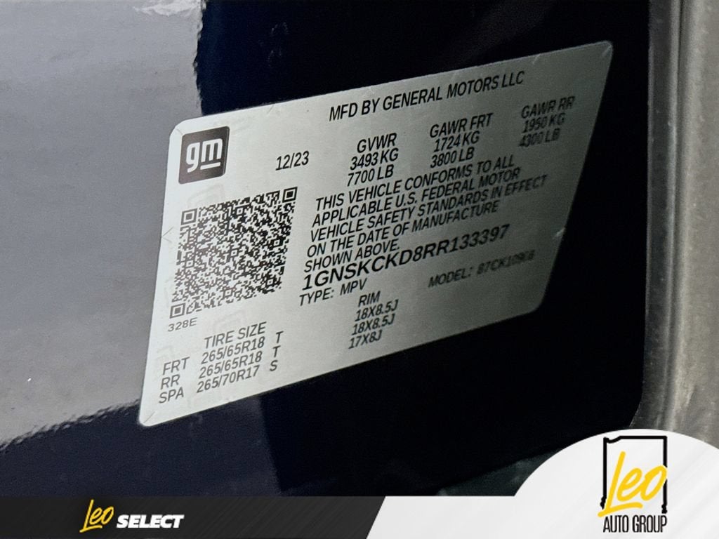 2024 Chevrolet Suburban LT