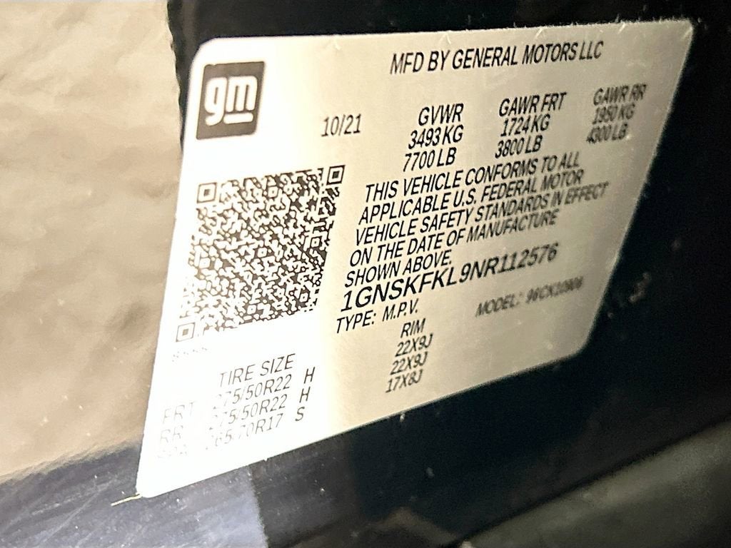 2022 Chevrolet Suburban Premier