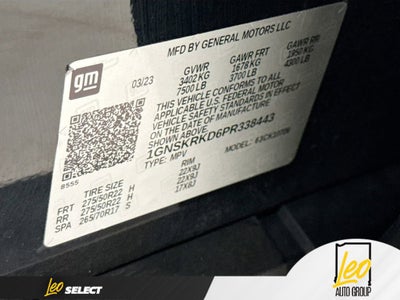 2023 Chevrolet Tahoe RST