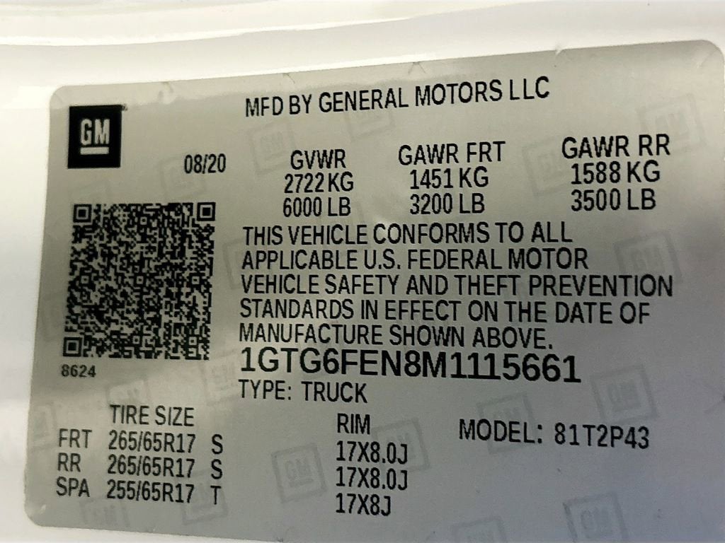 2021 GMC Canyon AT4 - Leather