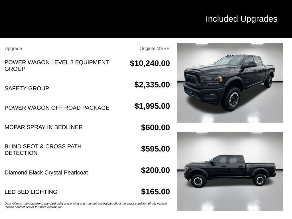 2022 RAM 2500 Power Wagon Crew Cab 4x4 6'4" Box