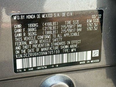 2022 Honda HR-V AWD LX