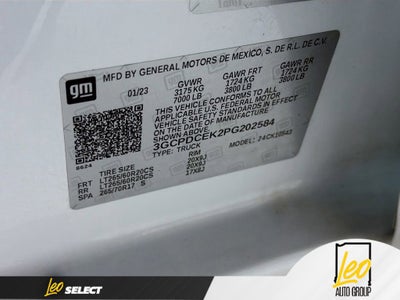 2023 Chevrolet Silverado 1500 Custom Trail Boss