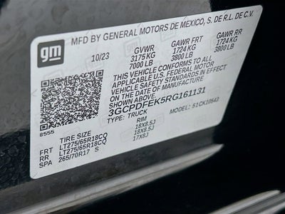 2024 Chevrolet Silverado 1500 LT Trail Boss