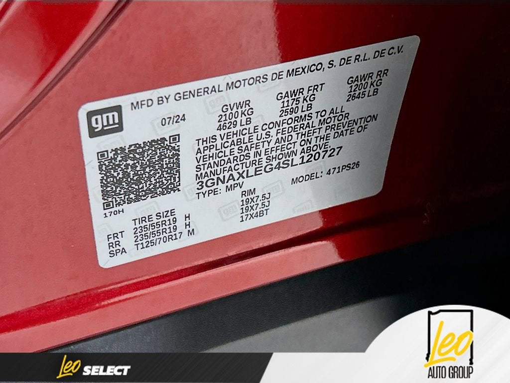 2025 Chevrolet Equinox RS