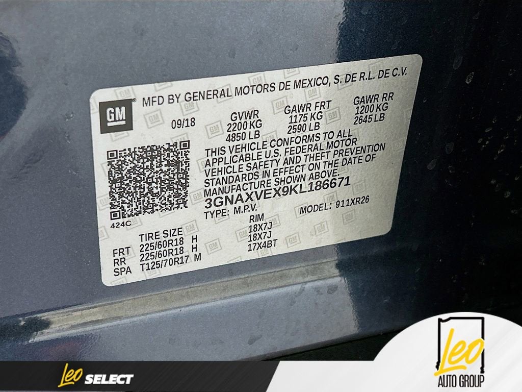 2019 Chevrolet Equinox LT