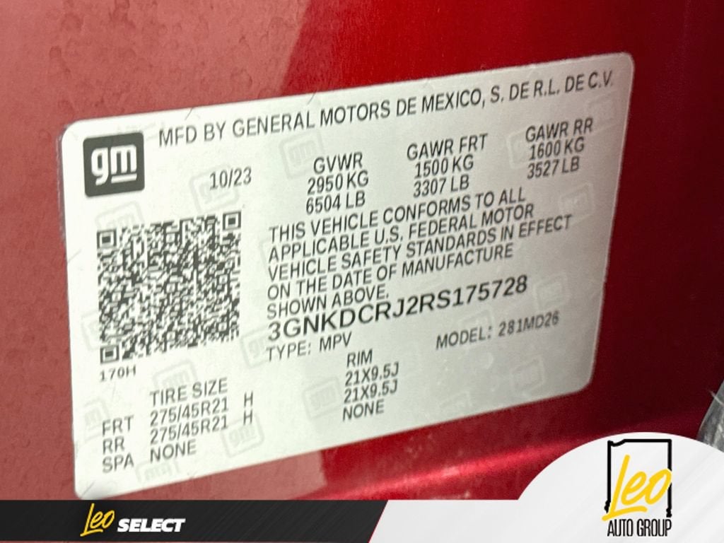 2024 Chevrolet Blazer EV RS