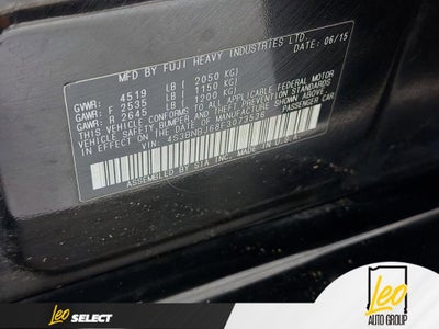 2015 Subaru Legacy 2.5i Limited