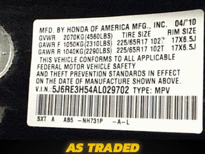 2010 Honda CR-V EX