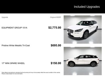 2022 Lincoln Corsair Standard