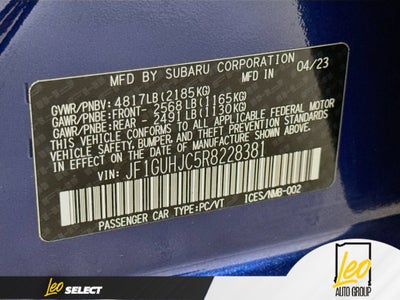 2024 Subaru Impreza RS 5-Door