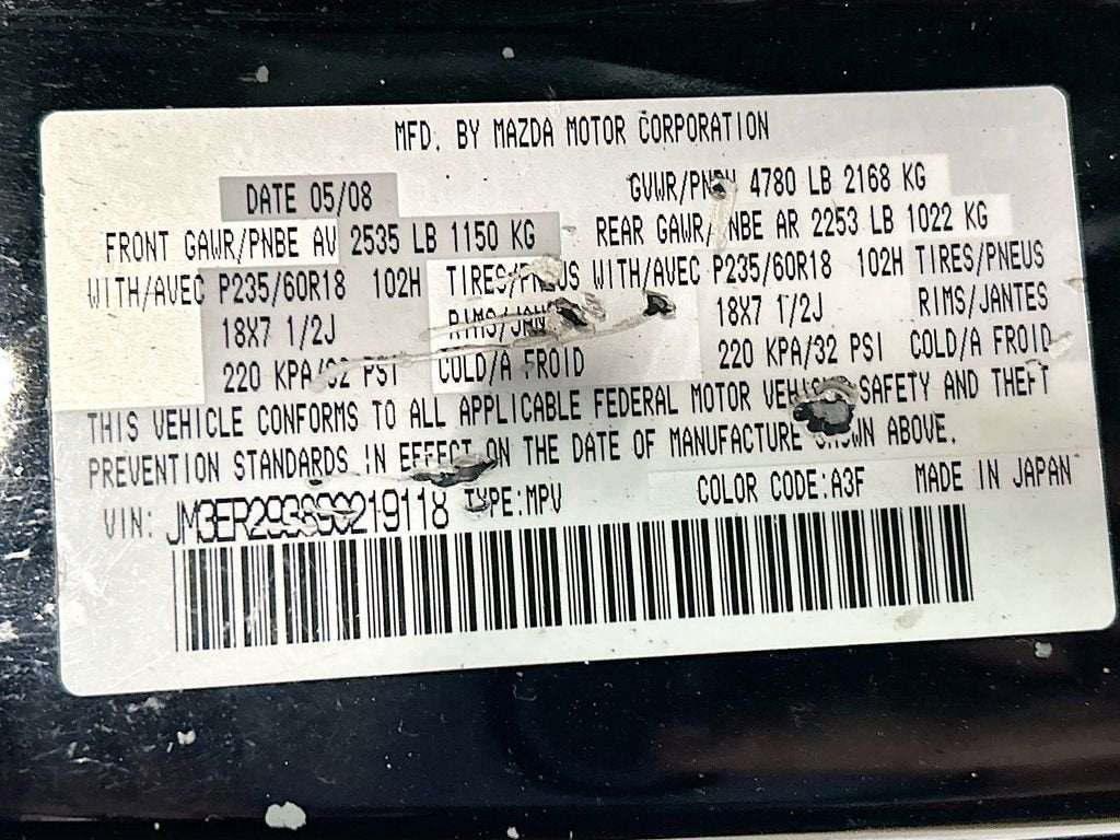 2009 Mazda Mazda CX-7 Sport