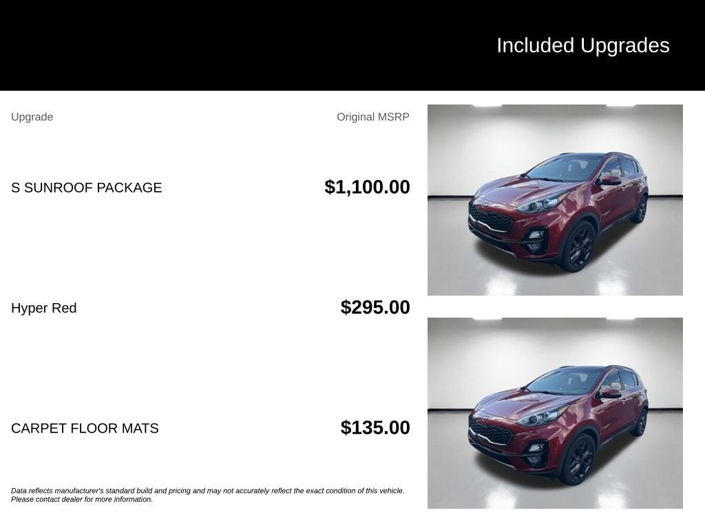 2020 Kia Sportage S