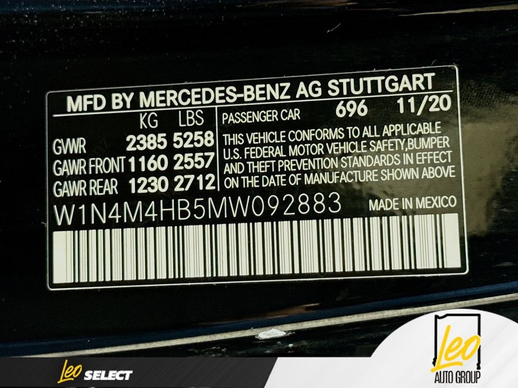 2021 Mercedes-Benz GLB GLB 250