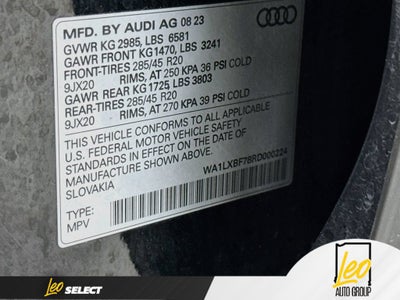 2024 Audi Q7 Premium Plus 55 TFSI quattro Tiptronic