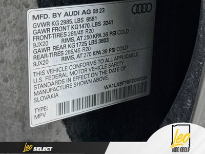 2024 Audi Q7 Premium Plus 55 TFSI quattro Tiptronic