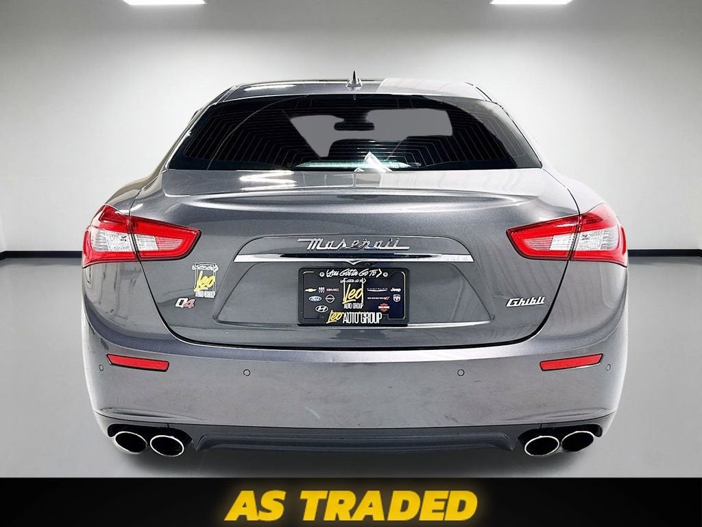 2014 Maserati Ghibli S Q4